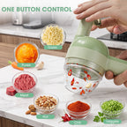 Electric Vegetable Chopper & Slicer