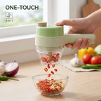Electric Vegetable Chopper & Slicer